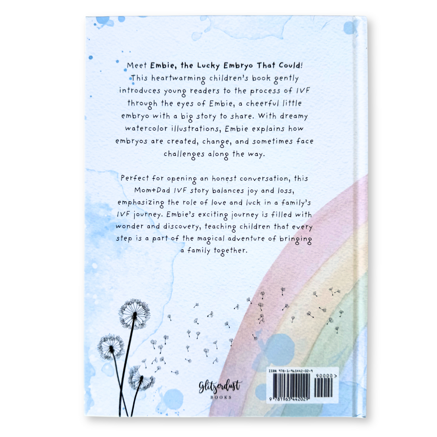 (Hardcover) Embie, The Lucky Embryo That Could: A Mom+Dad IVF Story (Ships in Dec.)